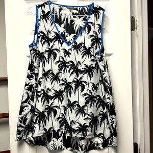 Vince Camuto sleeveless blouse size XL